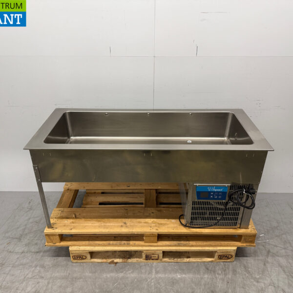 Edelstahl Cool Compact Drop in Saladiere Kühler 4 x 1/1 GN 230V Horeca