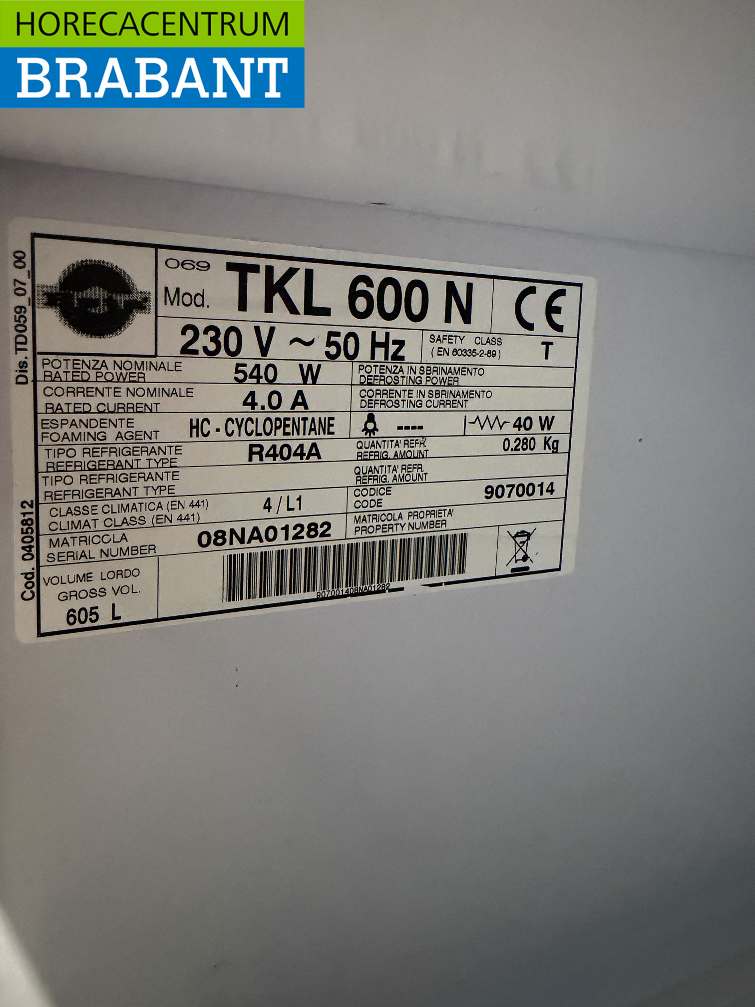 Esta Gefriertruhe Gefrierschrank 605 Liter 230V Horeca – Bild 5