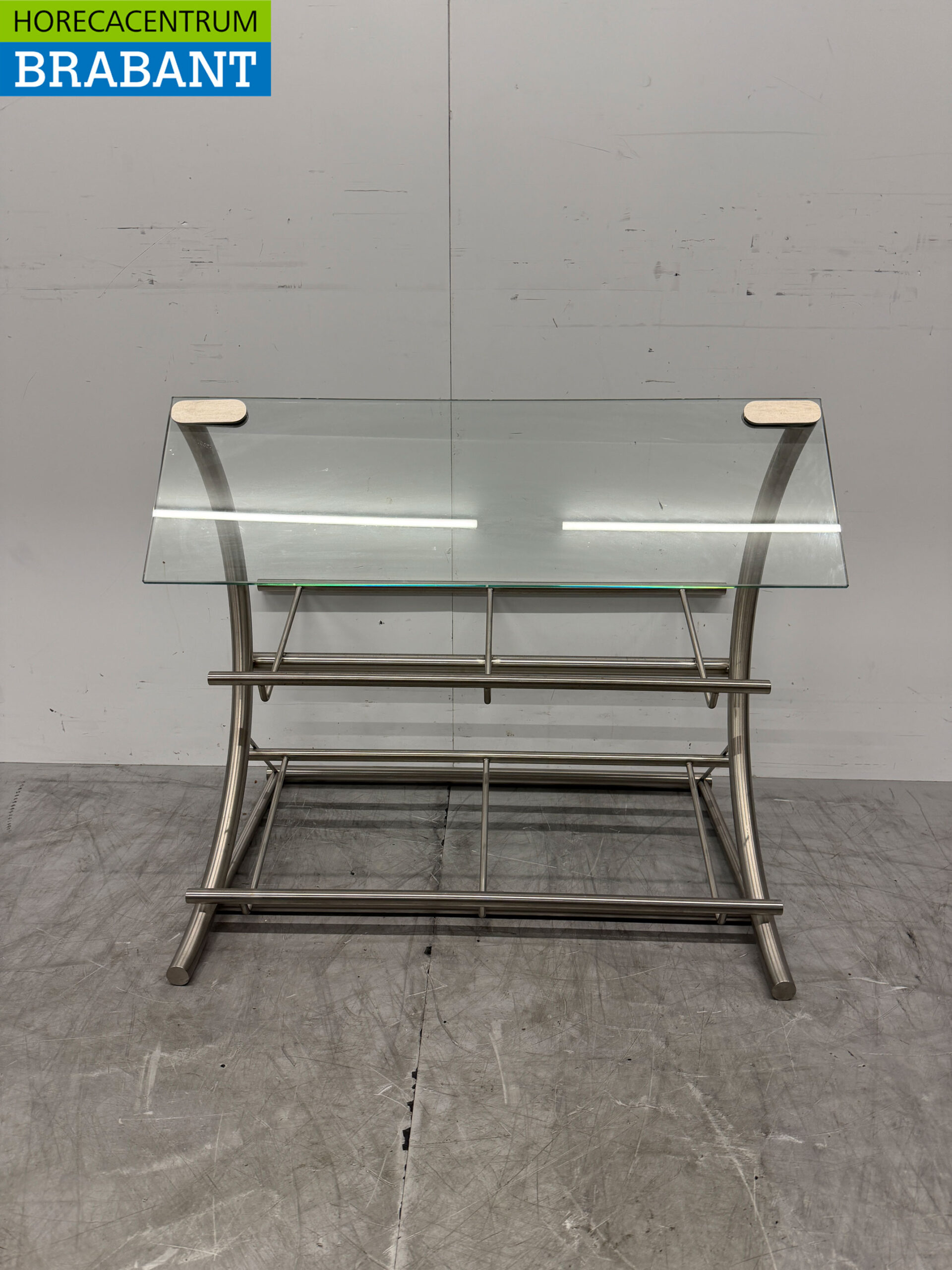 Edelstahl Brotkorb Etagere 2 Körbe Buffet Catering – Bild 4