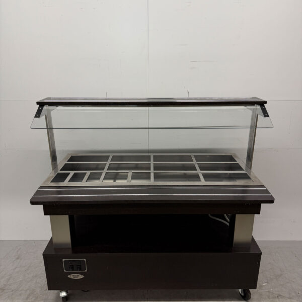 Rollengrill Mobile Kühlung Buffet 144,5 cm 230V Horeca