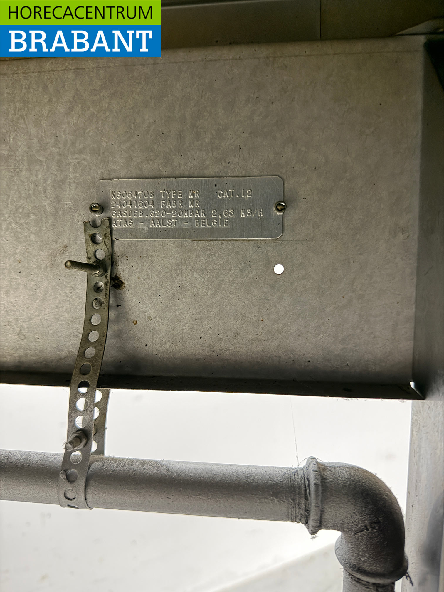 Atag 6-Flammen-Herd aus Edelstahl 105 cm GAS Horeca – Bild 6