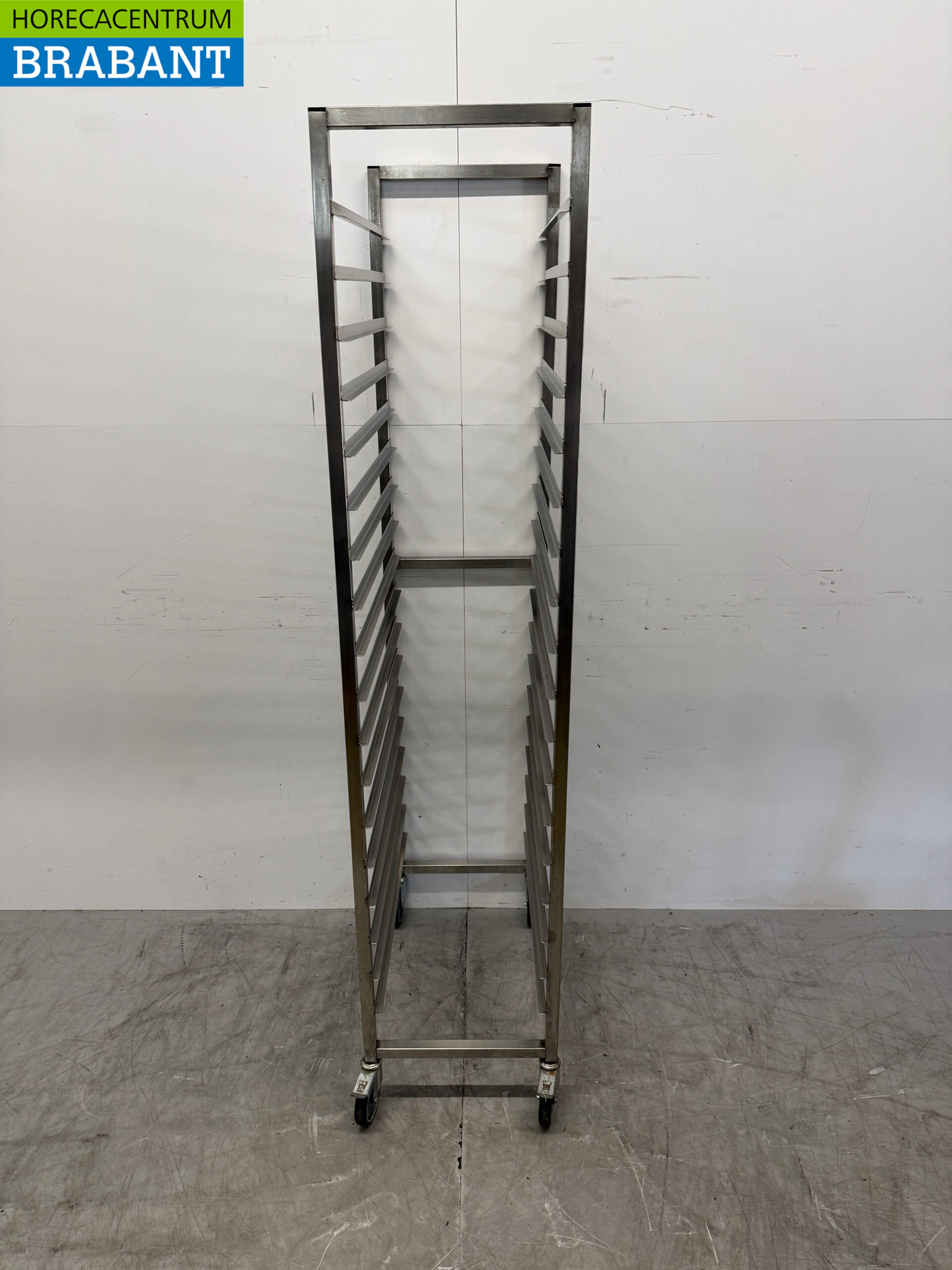 Edelstahl Trolley 18 x 1/1 GN 181 cm Catering