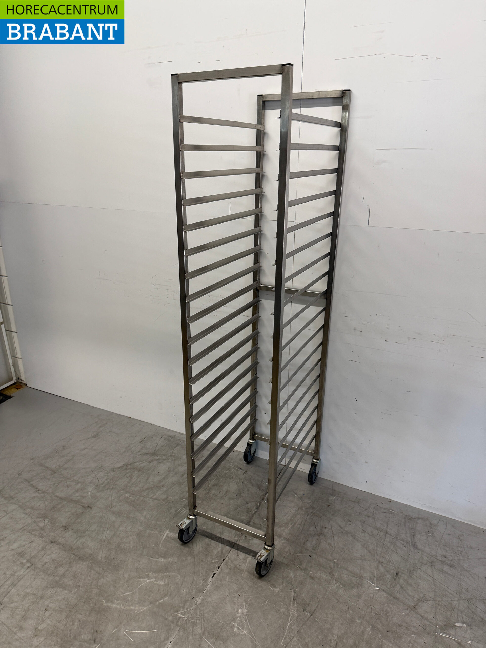 Edelstahl Trolley 18 x 1/1 GN 181 cm Catering – Bild 2