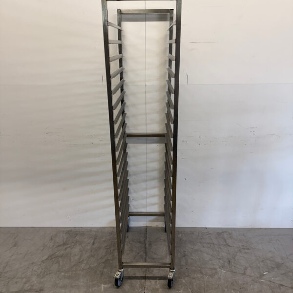 Edelstahl Trolley 18 x 1/1 GN 181 cm Catering