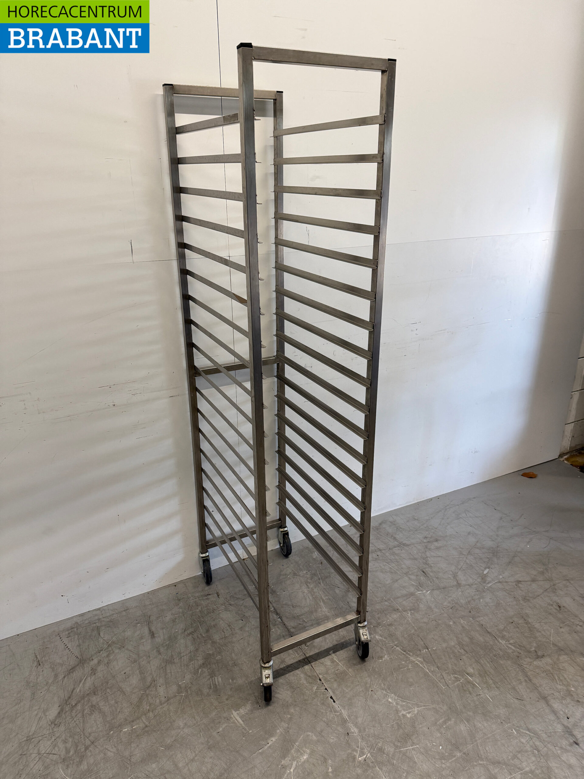 Edelstahl Trolley 18 x 1/1 GN 181 cm Catering – Bild 3