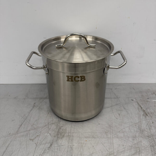 Edelstahl Suppentopf Kochtopf Induktion 20 x 20 cm 6 Liter Catering