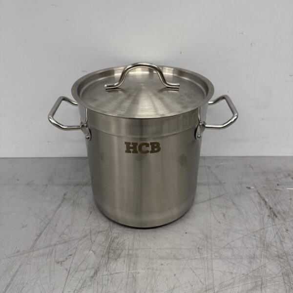 Edelstahl Suppentopf Kochtopf Induktion 20 x 20 cm 6 Liter Catering