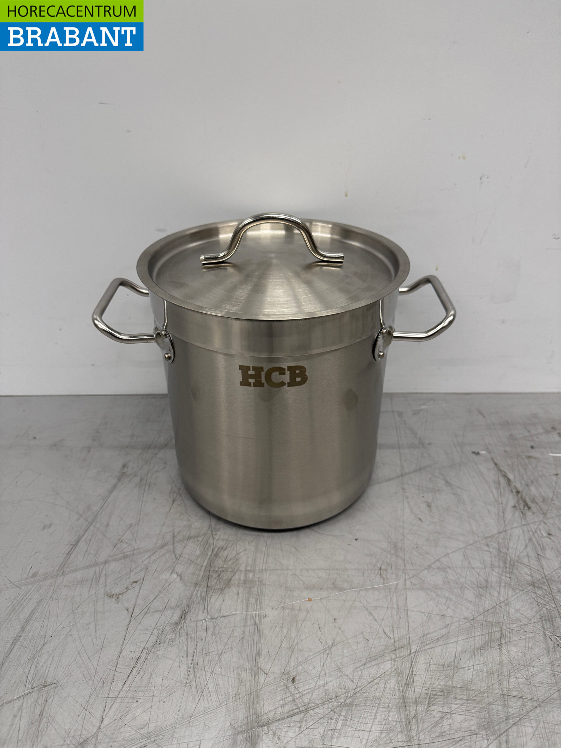 Edelstahl Suppentopf Kochtopf Induktion 20 x 20 cm 6 Liter Catering