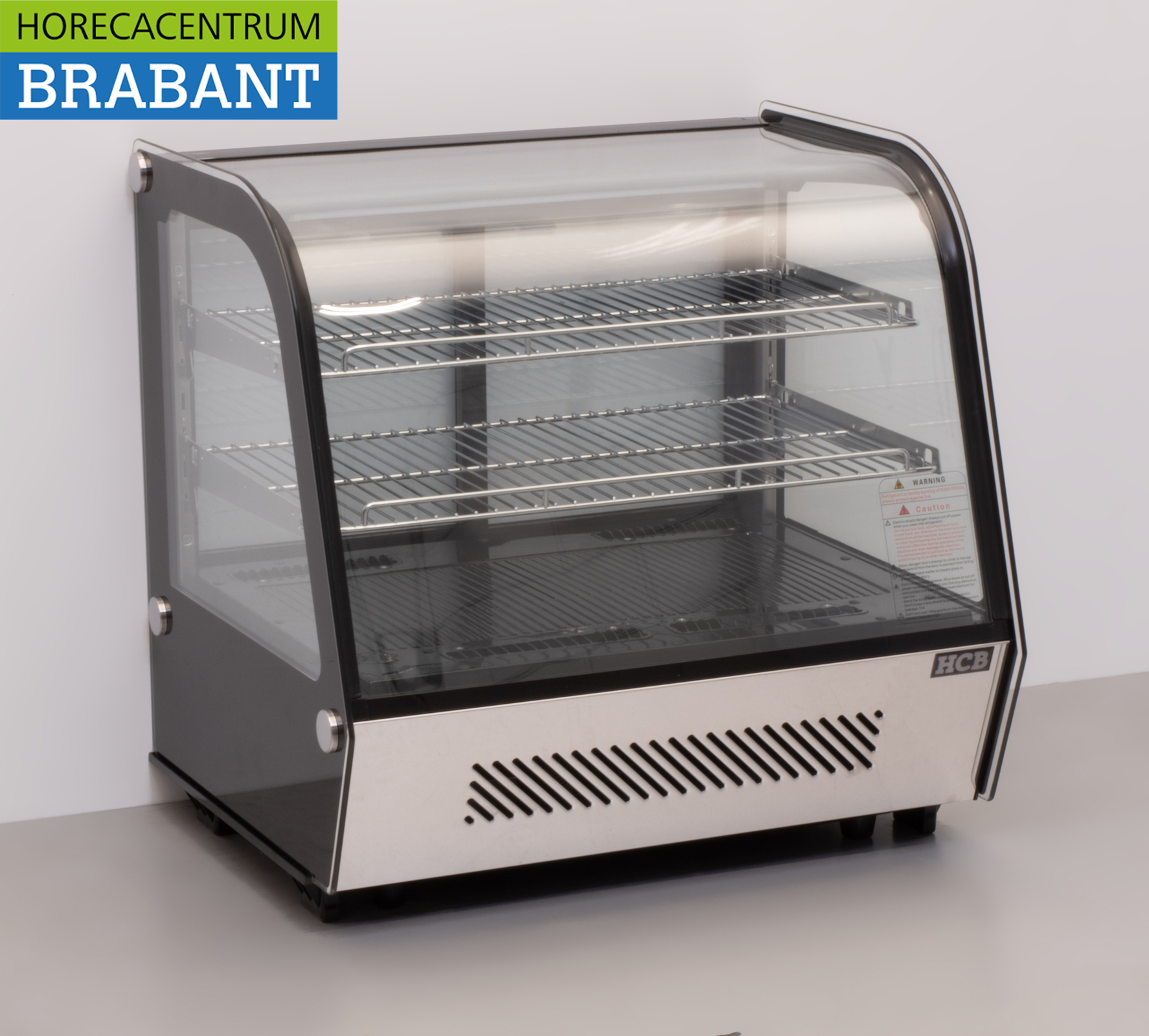 Luxus-Kühlvitrine Gebäckvitrine 120 Liter 230V Horeca – Bild 3