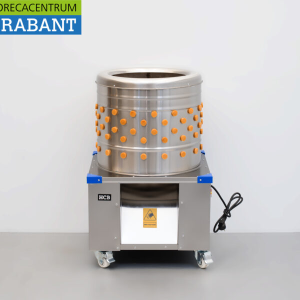 Edelstahl Mobile Geflügelsammelmaschine 180 Stück/Stunde 230V Horeca