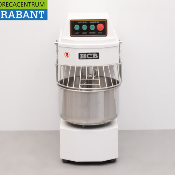Edelstahl HCB Spiralkneter Teigkneter 20 Liter 230V Horeca