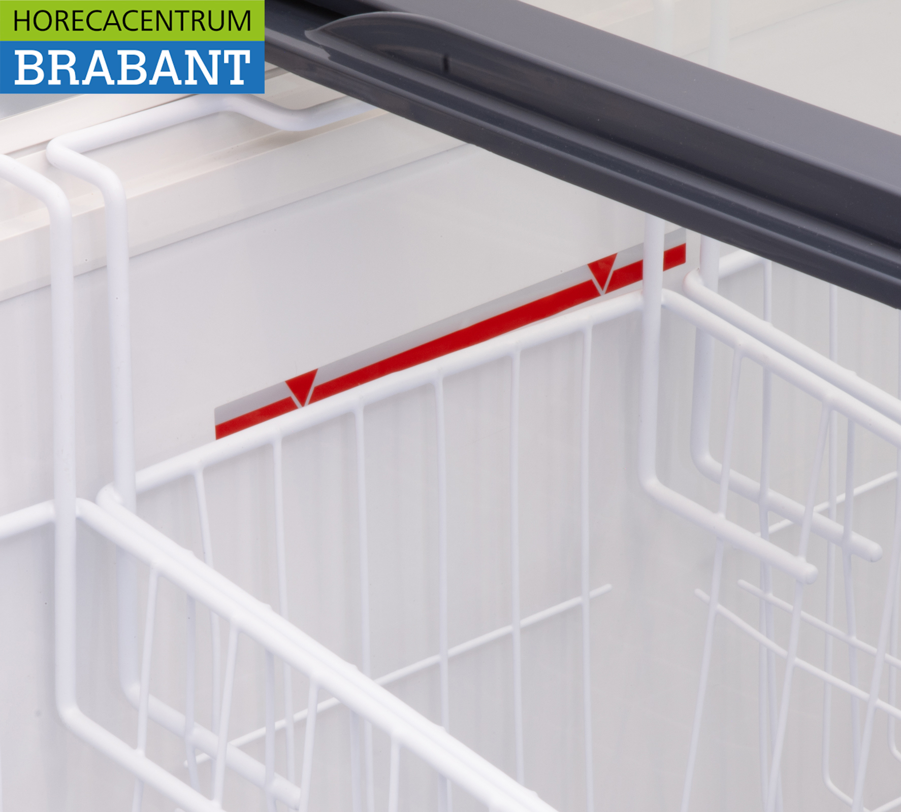 HCB Shop Gefrierschrank Gefrierschrank mit Glasschiebedeckel 455 Liter 230V Horeca – Bild 5