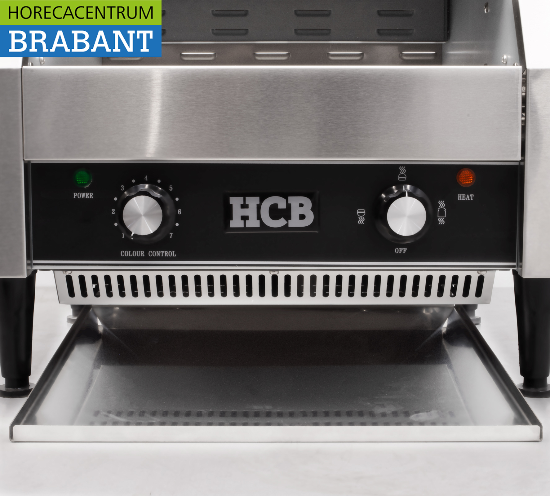 Edelstahl Durchlauftoaster Brotröster Durchlaufofen 450 230V Horeca – Bild 6