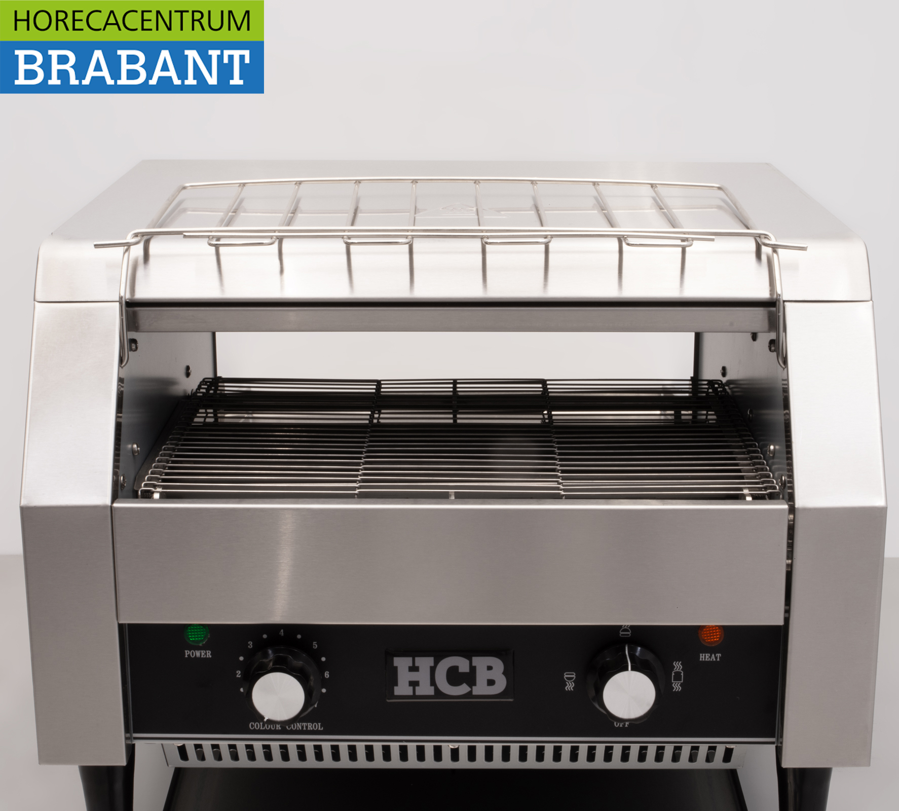Edelstahl Durchlauftoaster Brotröster Durchlaufofen 450 230V Horeca – Bild 7