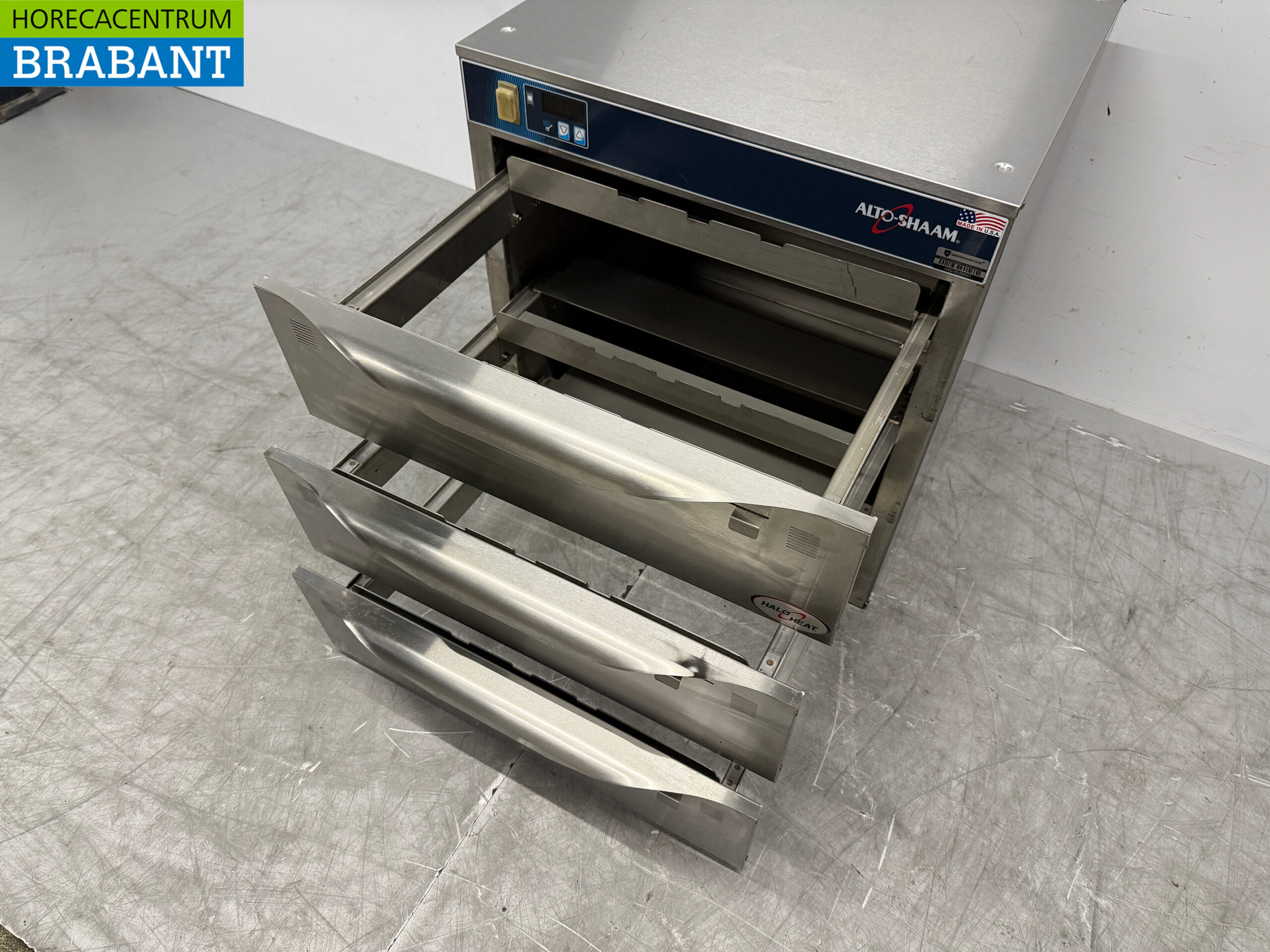 Edelstahl Alto Shaam 500-3D 3 Doppel-Wärmeschubladen Wärmeschubladen 230V Horeca – Bild 5