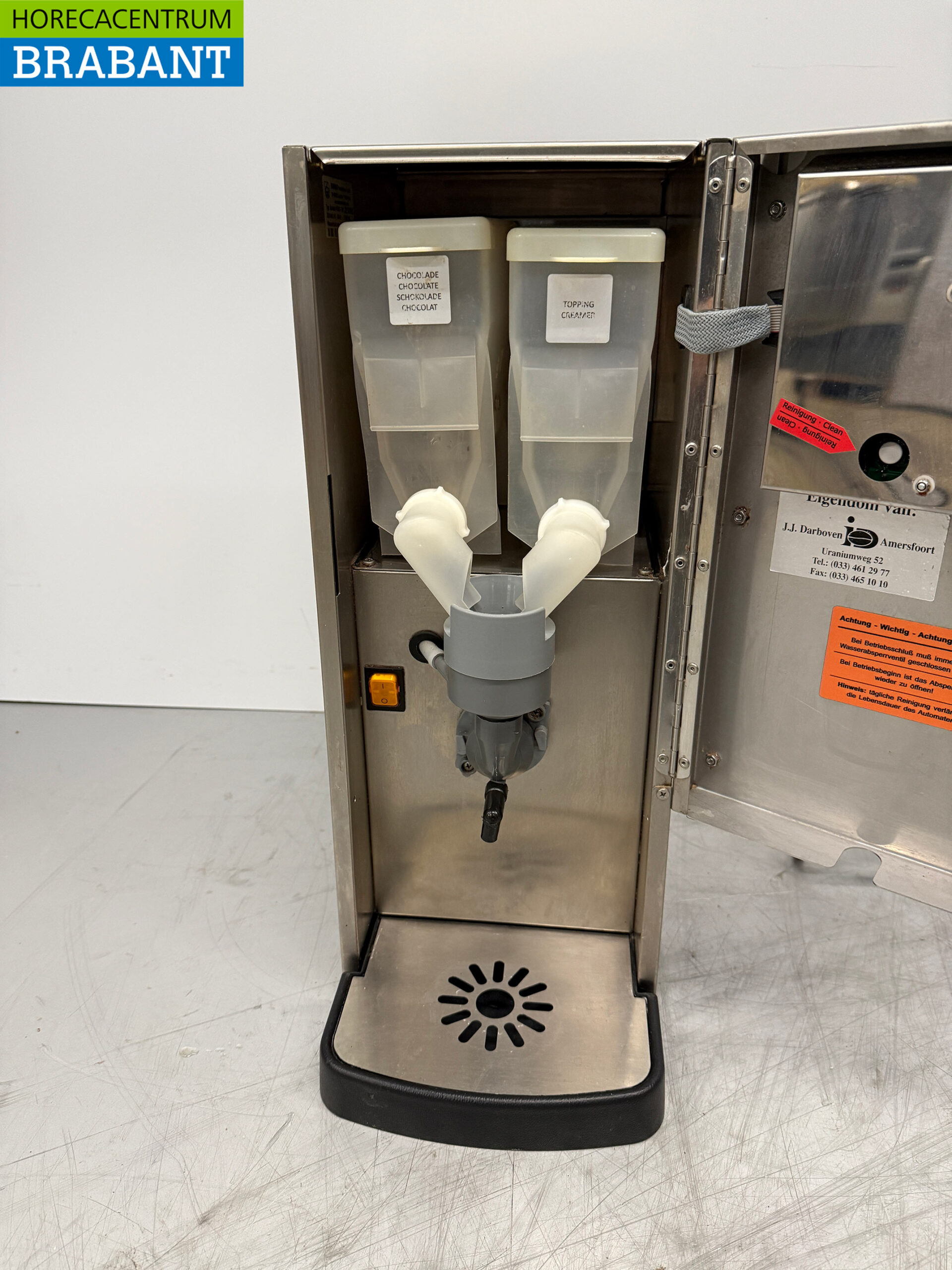 Schokoladenmilchspender aus Edelstahl 230V Gastronomie – Bild 4