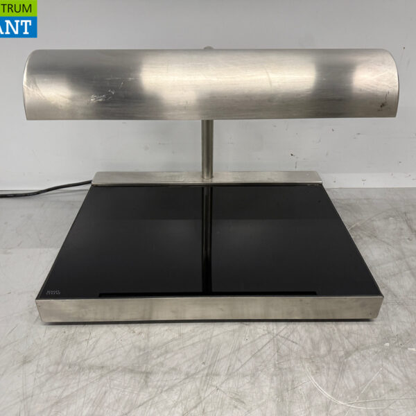 Edelstahl Cullion Heizplatte Heizplatte mit Wärmelampe 60,5 cm 230V Horeca