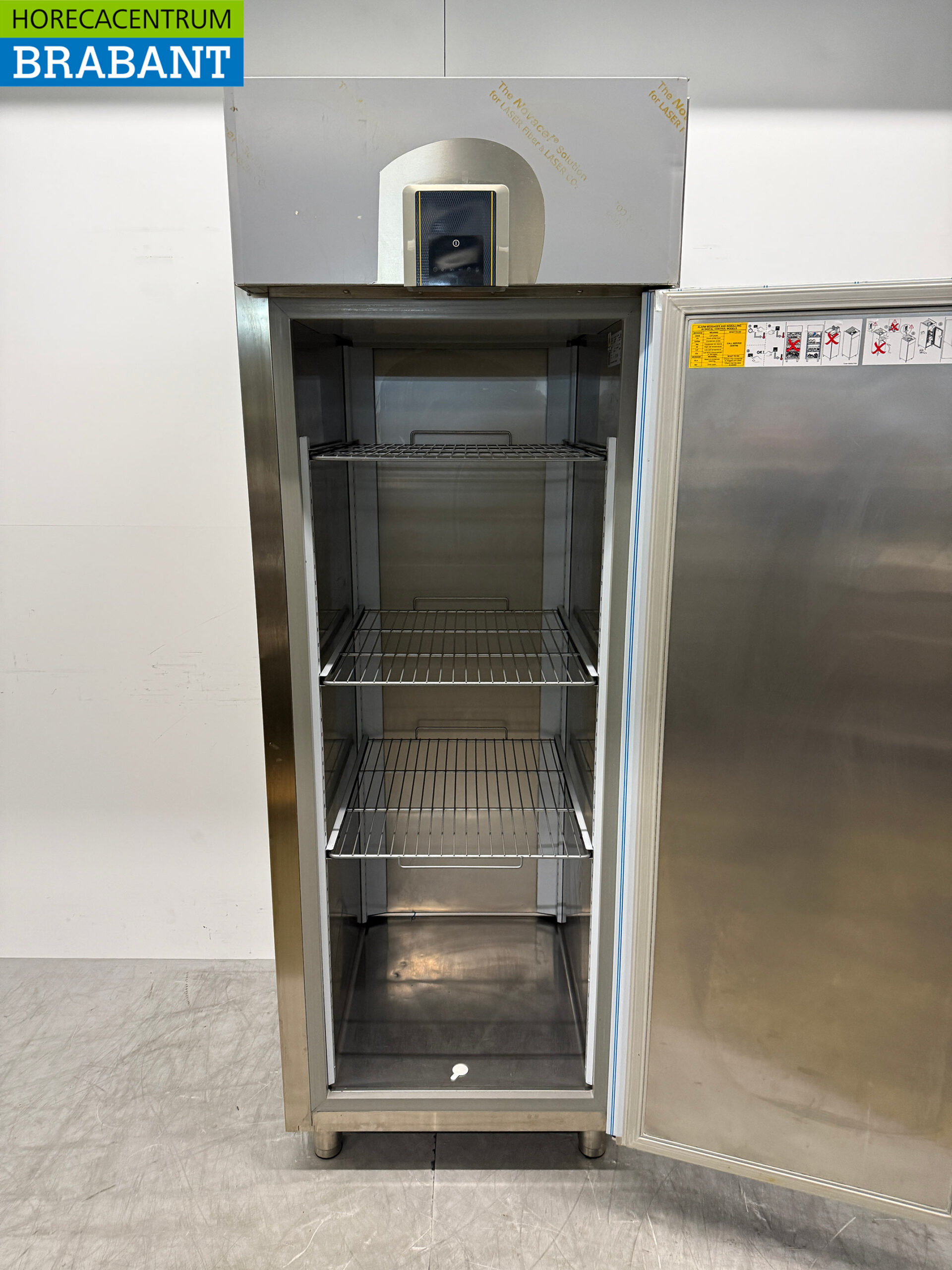 Edelstahl Zanussi Kühlschrank 670 Liter 230V Horeca – Bild 4