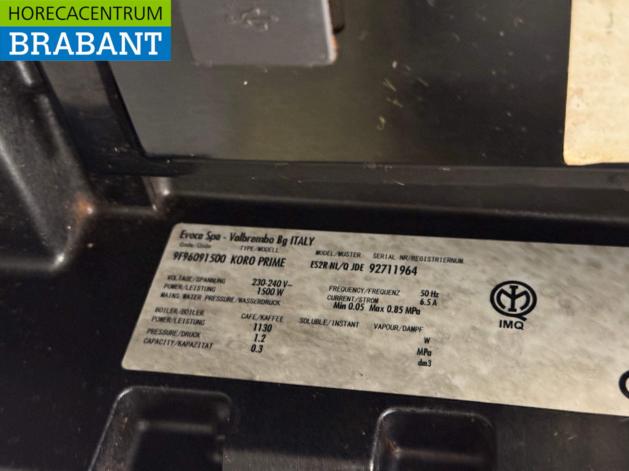 Necta Koro Prime Bohnenkaffeemaschine mit Wasserfilter 230V Catering – Bild 6