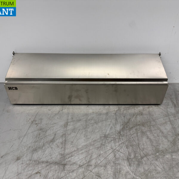 GN-Schalenhalter aus Edelstahl mit Deckel 5 x 1/6 Gastronorm GN 88,5 cm Horeca