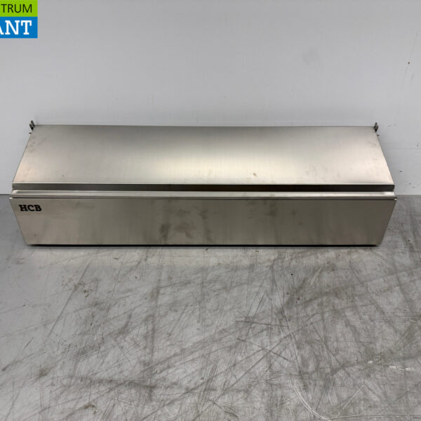 GN-Schalenhalter aus Edelstahl mit Deckel 5 x 1/6 Gastronorm GN 88,5 cm Horeca