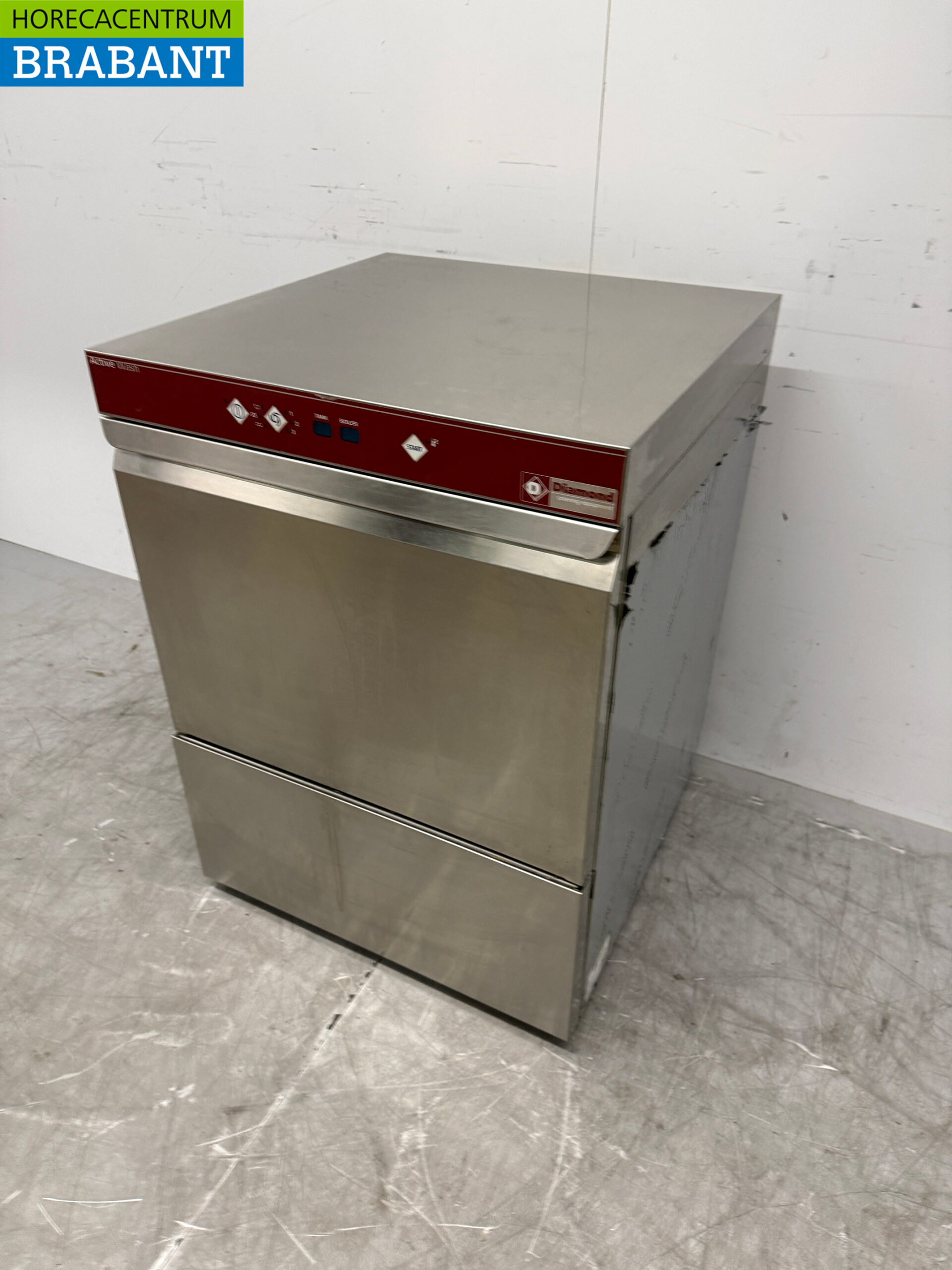 Edelstahl Diamond Geschirrspüler mit Ablaufpumpe 400V Horeca – Bild 2