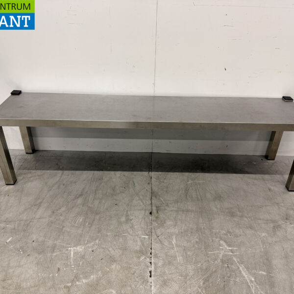 Doppelstöckige Brücke aus Edelstahl 140 x 29 x 36 cm Catering