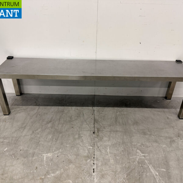 Doppelstöckige Brücke aus Edelstahl 140 x 29 x 36 cm Catering