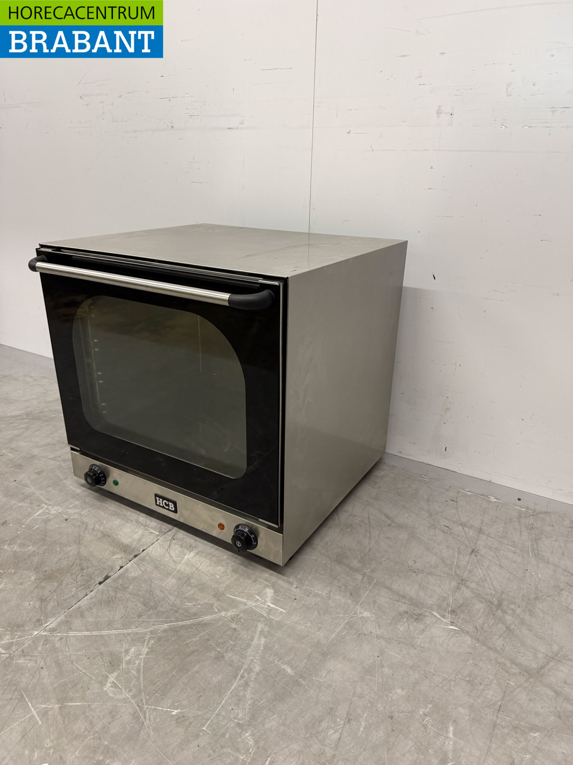 Edelstahl HCB Konvektionsofen Heißluftofen 4 x 43/32 cm 230V Horeca – Bild 2