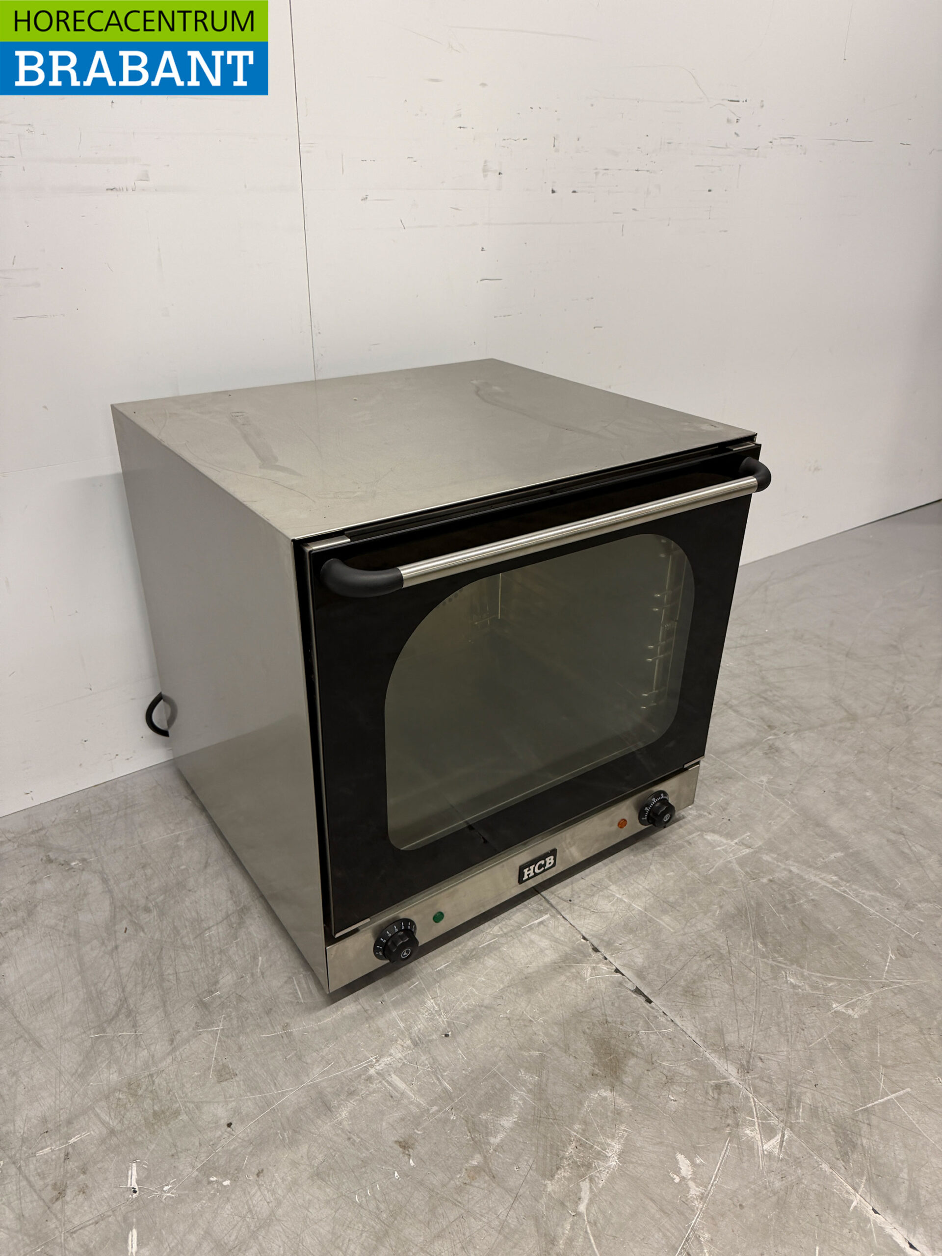 Edelstahl HCB Konvektionsofen Heißluftofen 4 x 43/32 cm 230V Horeca – Bild 3