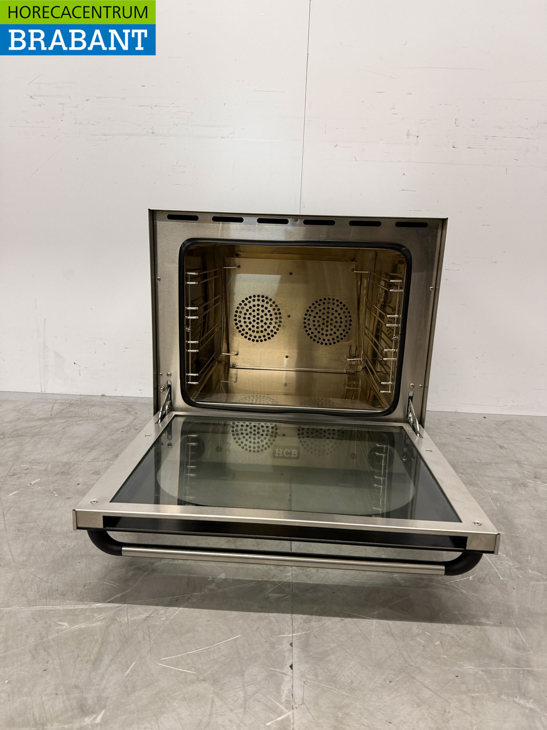 Edelstahl HCB Konvektionsofen Heißluftofen 4 x 43/32 cm 230V Horeca – Bild 4