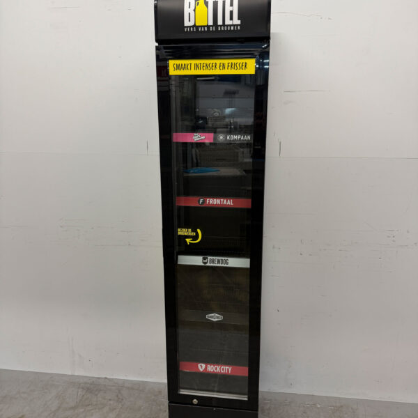 Gastro-Cool Glastürkühlschrank Getränkekühlschrank 130 Liter 230V Horeca