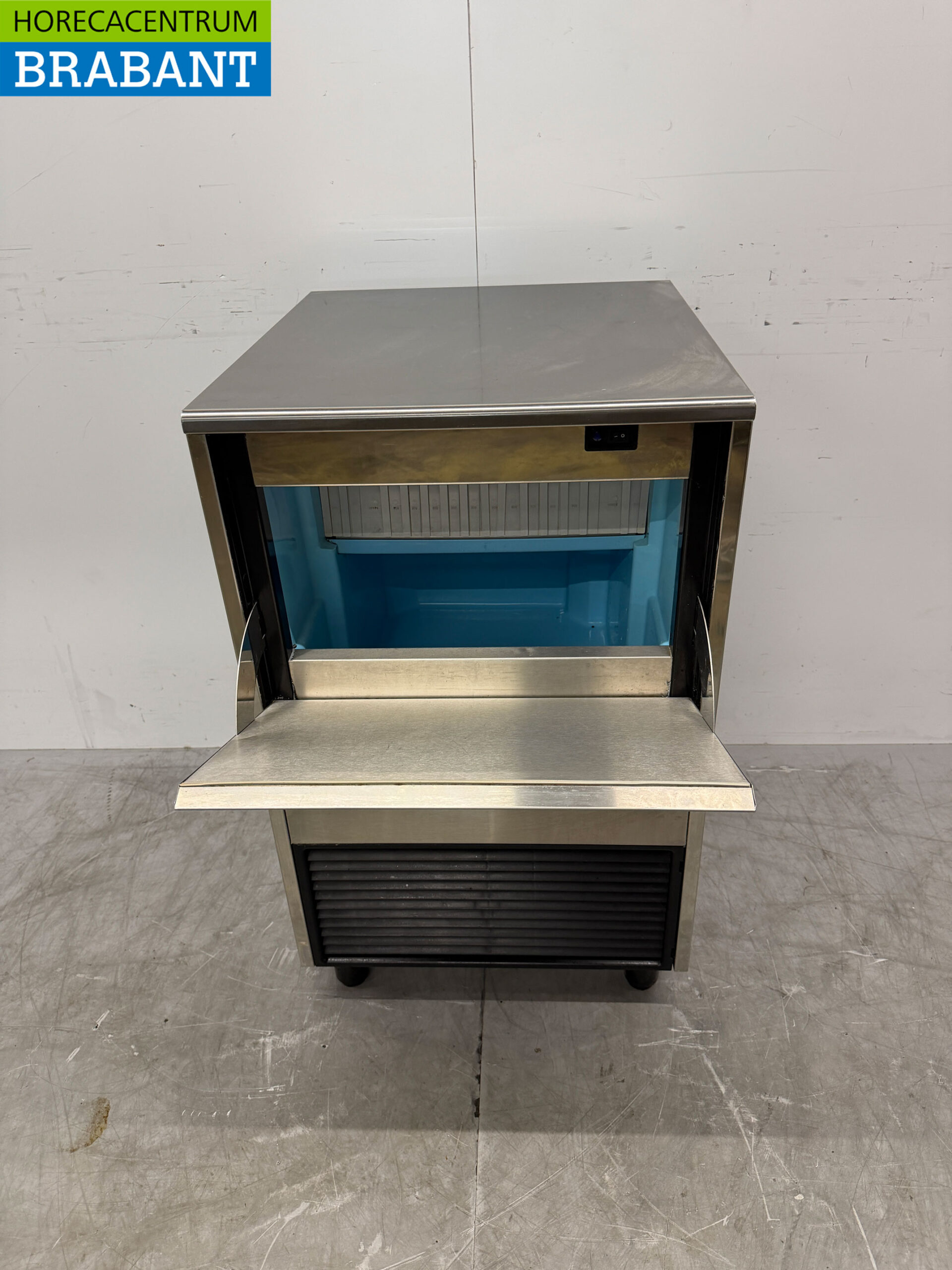 Edelstahl ITV Eiswürfelmaschine 55 kg pro Tag 25 kg Bunker 230V Horeca – Bild 4