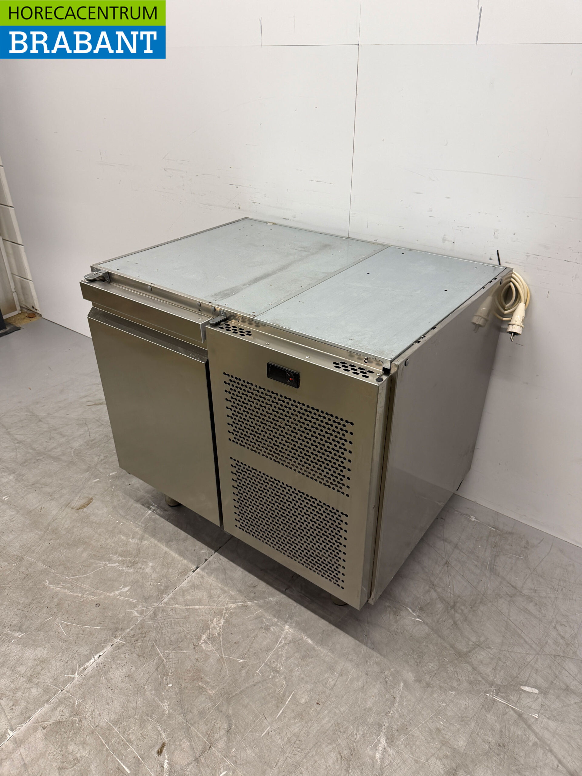 Edelstahl Ilsa Gefrierschrank Werkbank 1 Tür 90,5 cm 230V Horeca – Bild 2
