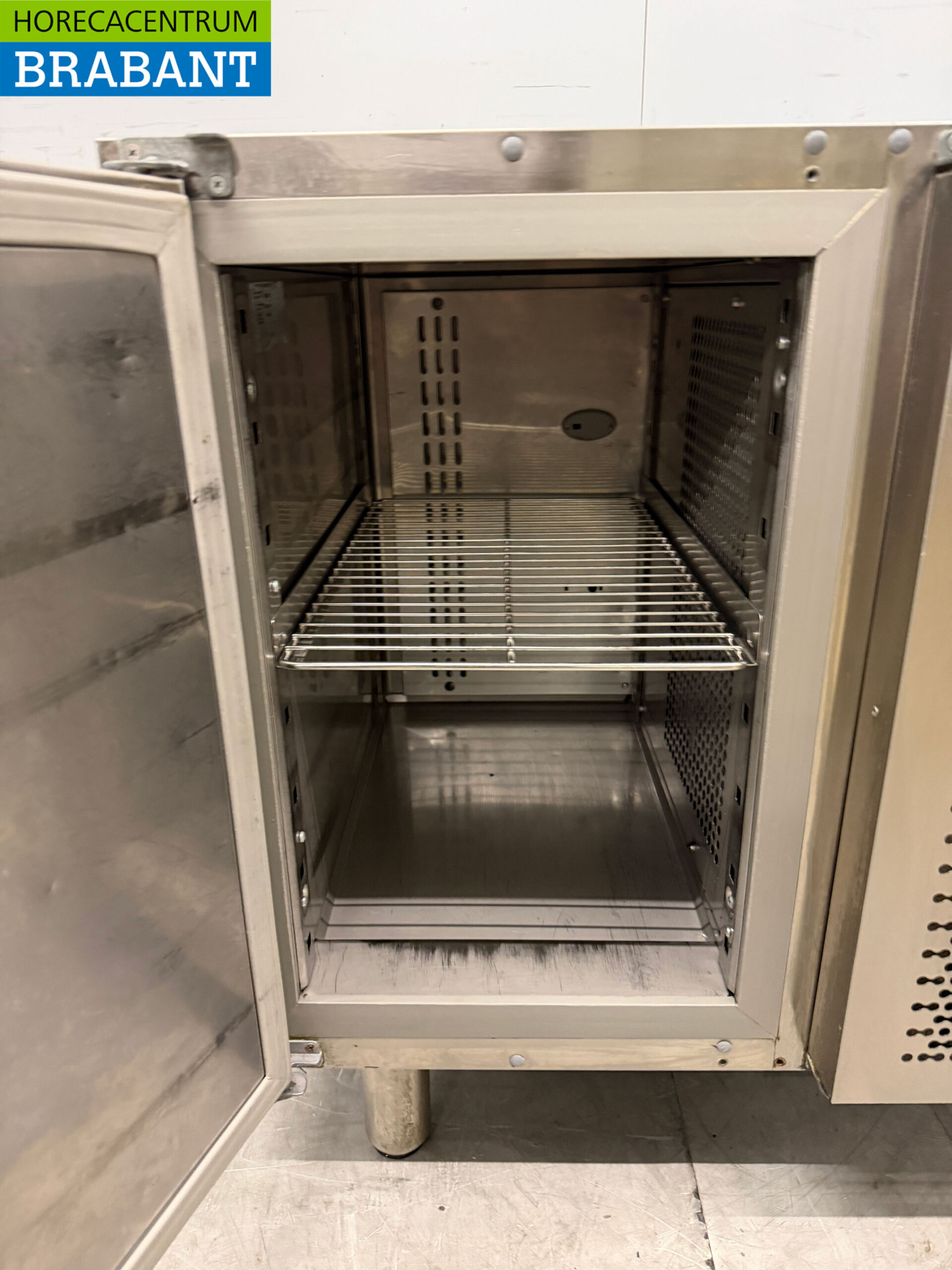 Edelstahl Ilsa Gefrierschrank Werkbank 1 Tür 90,5 cm 230V Horeca – Bild 4