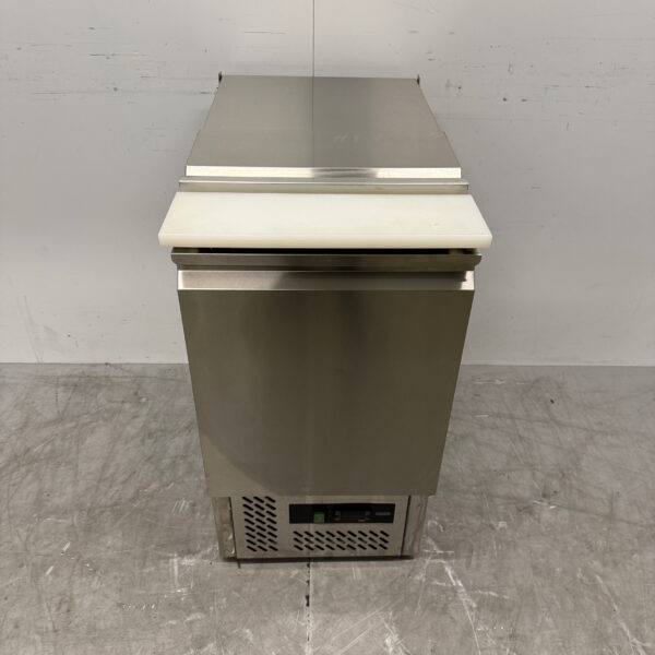 Edelstahl Maxxfrost Saladette Gekühlte Werkbank 1 Tür 44 cm 230V Horeca
