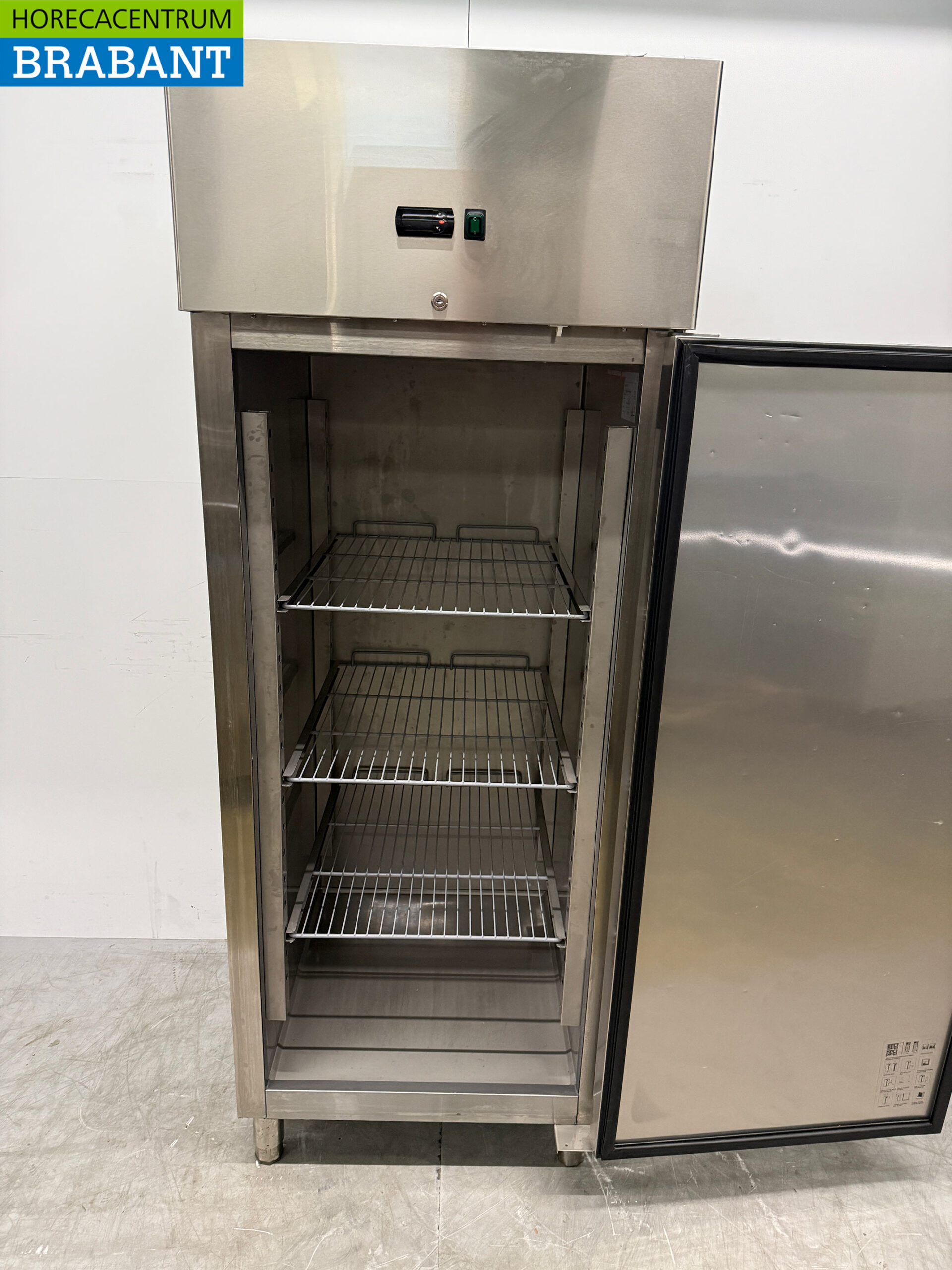 Edelstahl HCB Gefrierschrank 600 Liter 230V Horeca – Bild 4