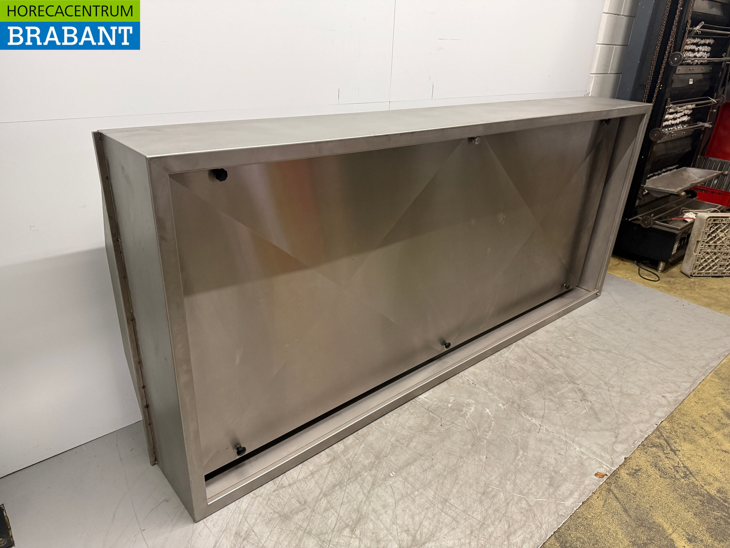 Edelstahl-Kondensationsabzug 302,5 x 130 cm Horeca – Bild 2