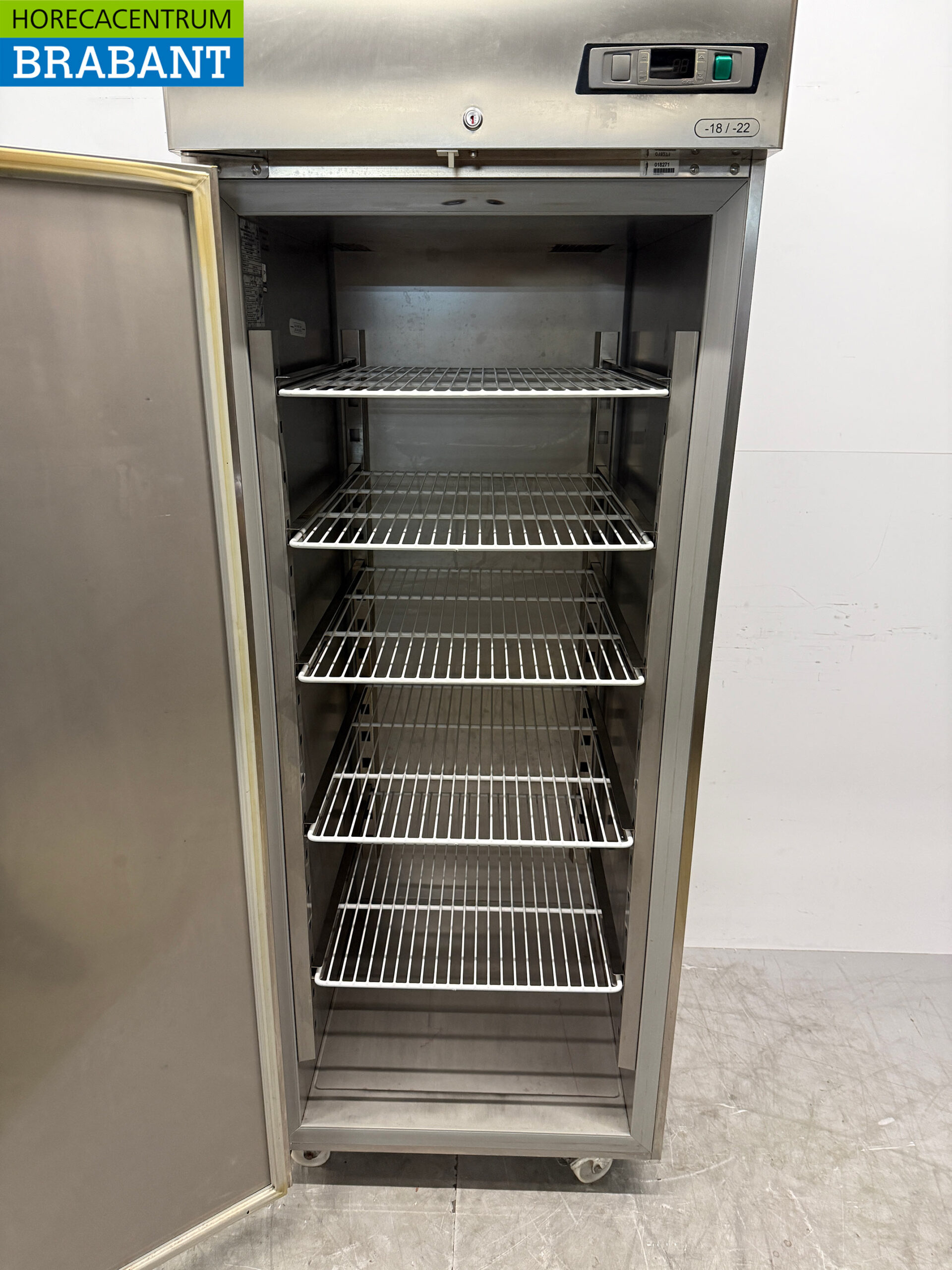 Eurotec Mobiler Gefrierschrank aus Edelstahl 600 Liter 230V Horeca – Bild 4