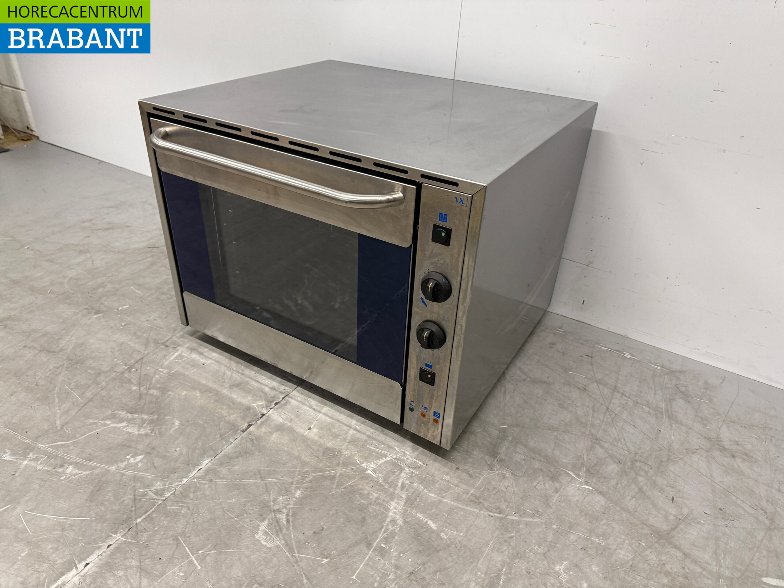 Euromax Heißluftofen aus Edelstahl mit Grillfunktion 4 x 43/34 cm 230V Horeca – Bild 2