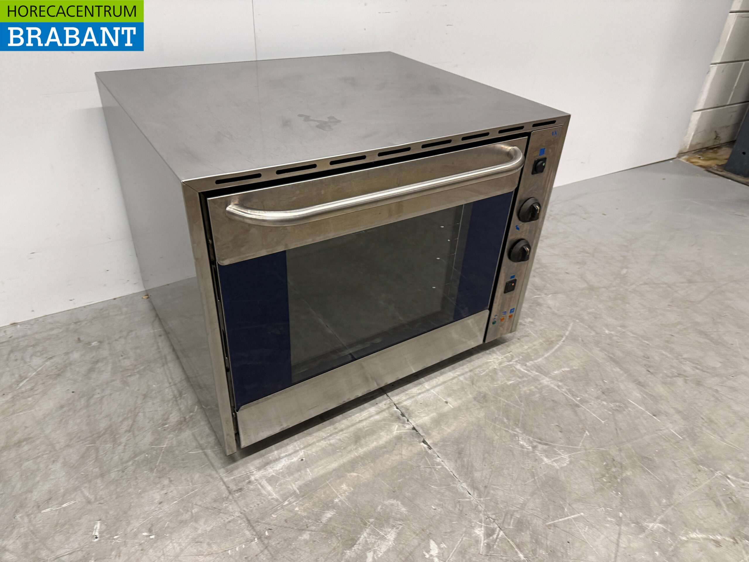 Euromax Heißluftofen aus Edelstahl mit Grillfunktion 4 x 43/34 cm 230V Horeca – Bild 3