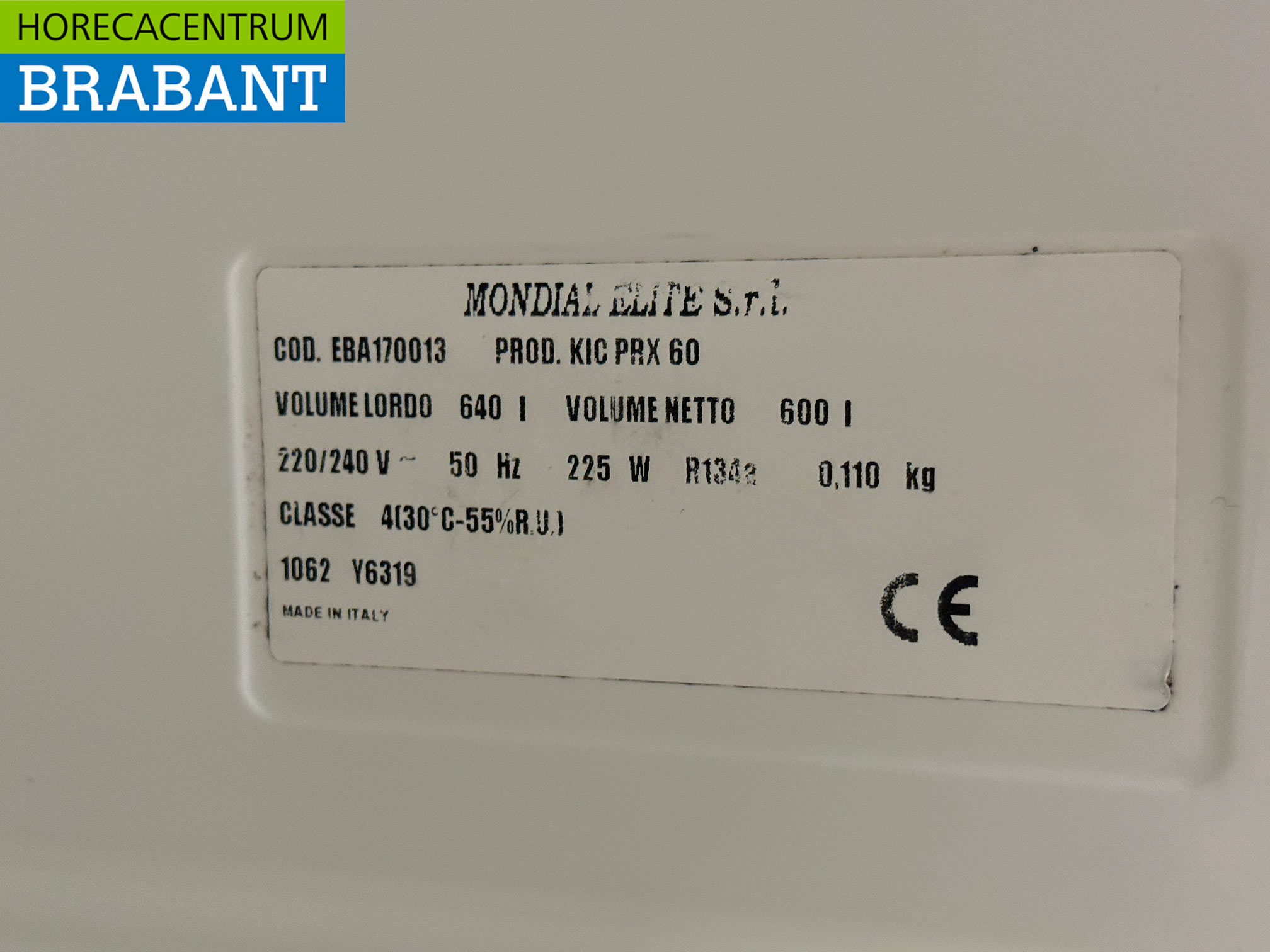 Jumbo-Kühlschrank aus Edelstahl 640 Liter 230V Horeca – Bild 5