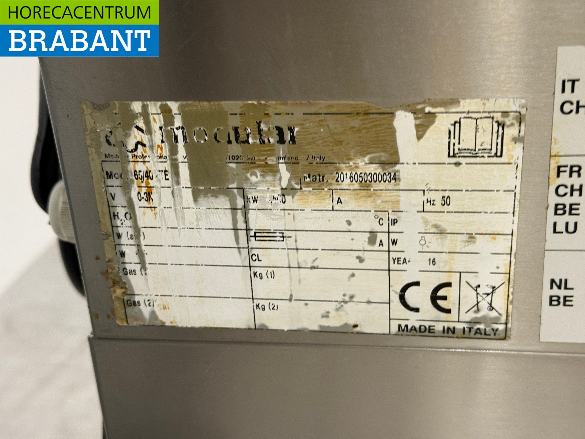 Edelstahl Modular Griddle Grillplatte 40 cm 400V Horeca – Bild 6