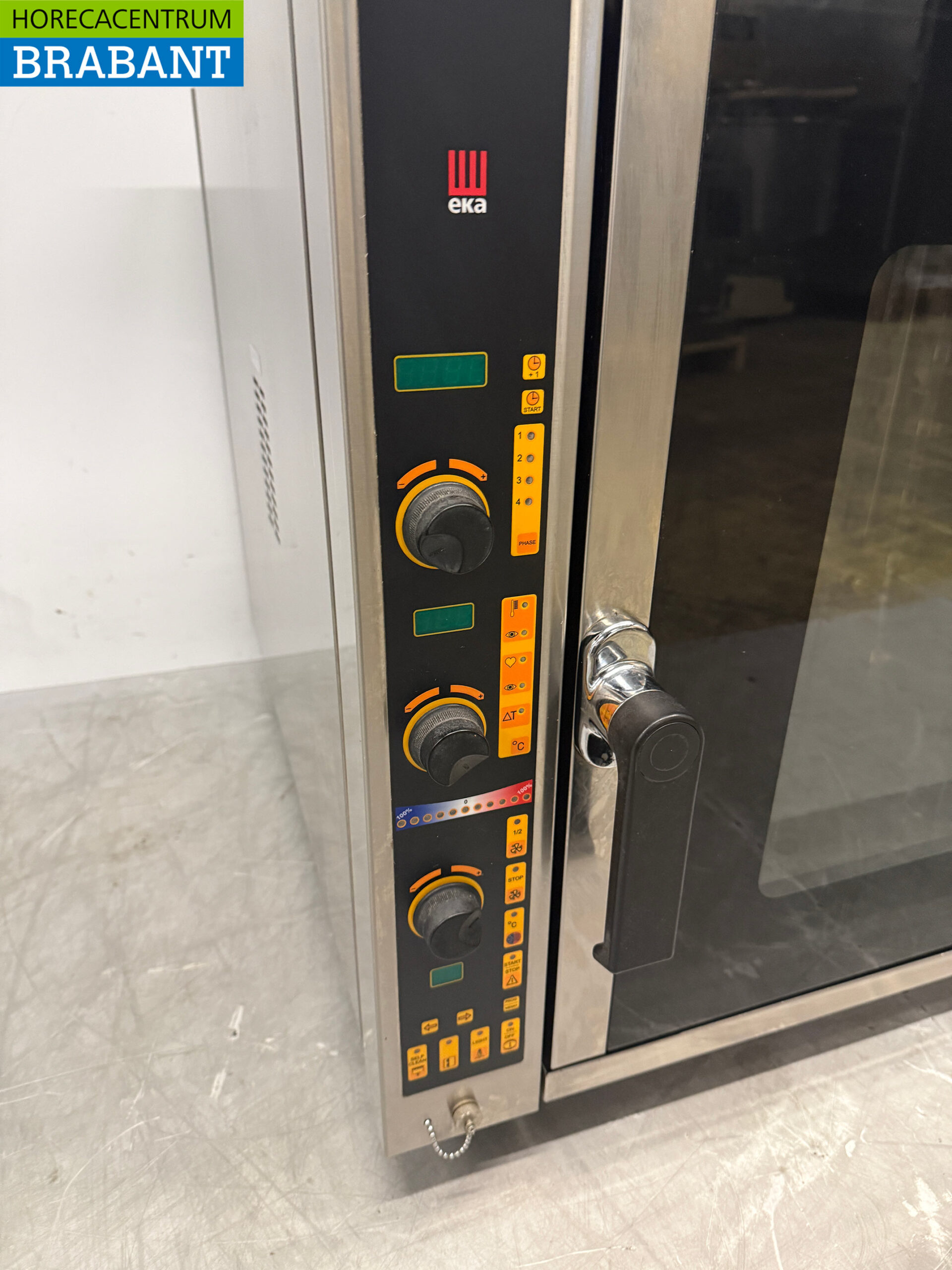 Edelstahl EKA Combisteamer 6 x 1/1 GN 400V Horeca – Bild 4