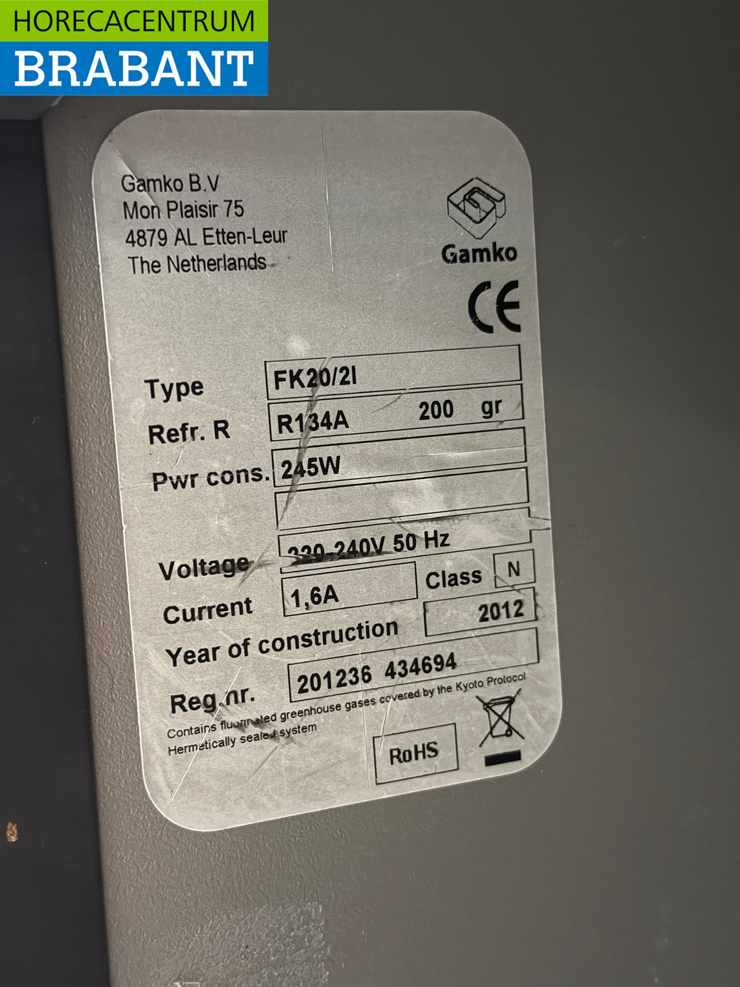 Gamko Fasskühler 2 x 20 Liter 55,5 cm 230V Horeca – Bild 5