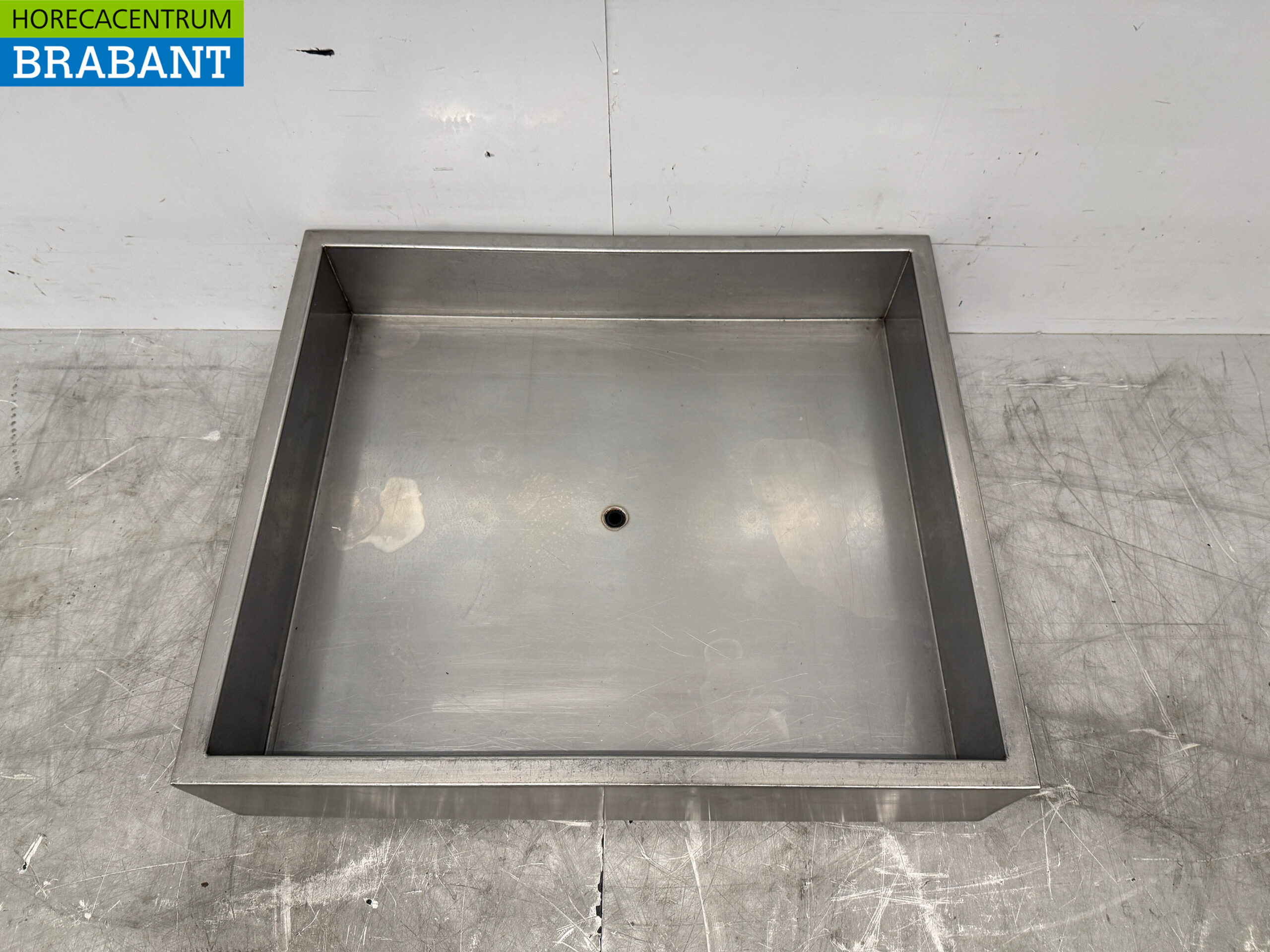 Edelstahl-Eisschale für Crushed Ice Shaved Ice 70 x 60 cm Horeca – Bild 4