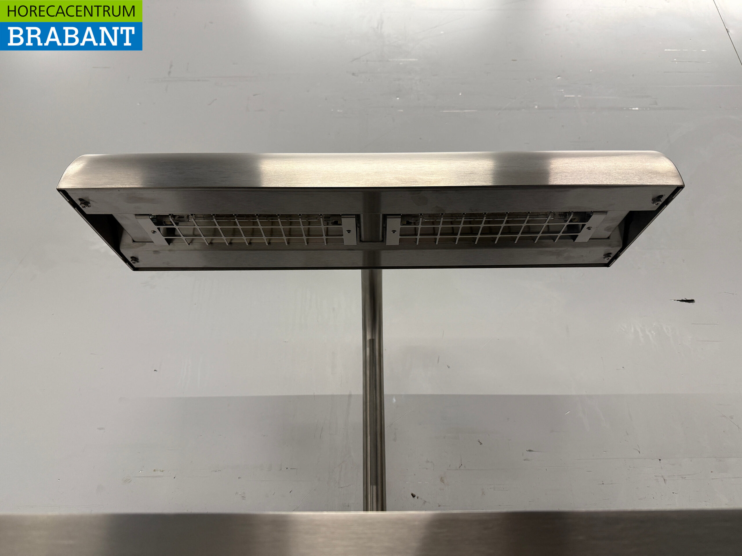 Edelstahl Culion Heizplatte mit Wärmelampe 60,5 cm 230V Horeca – Bild 4