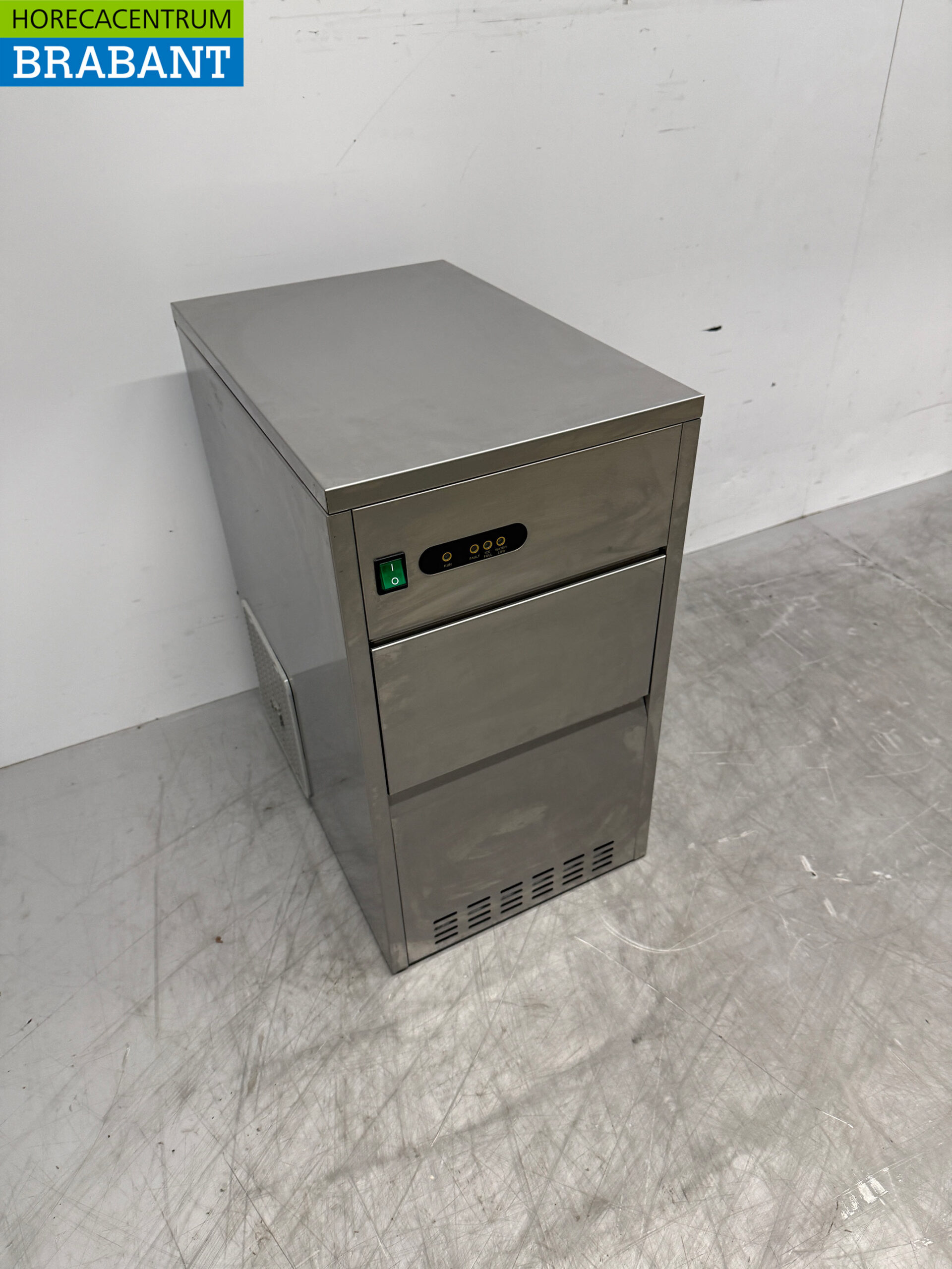 Eiswürfelmaschine aus Edelstahl 20 kg p/d Bunkerkapazität 5 kg 230V Horeca – Bild 4