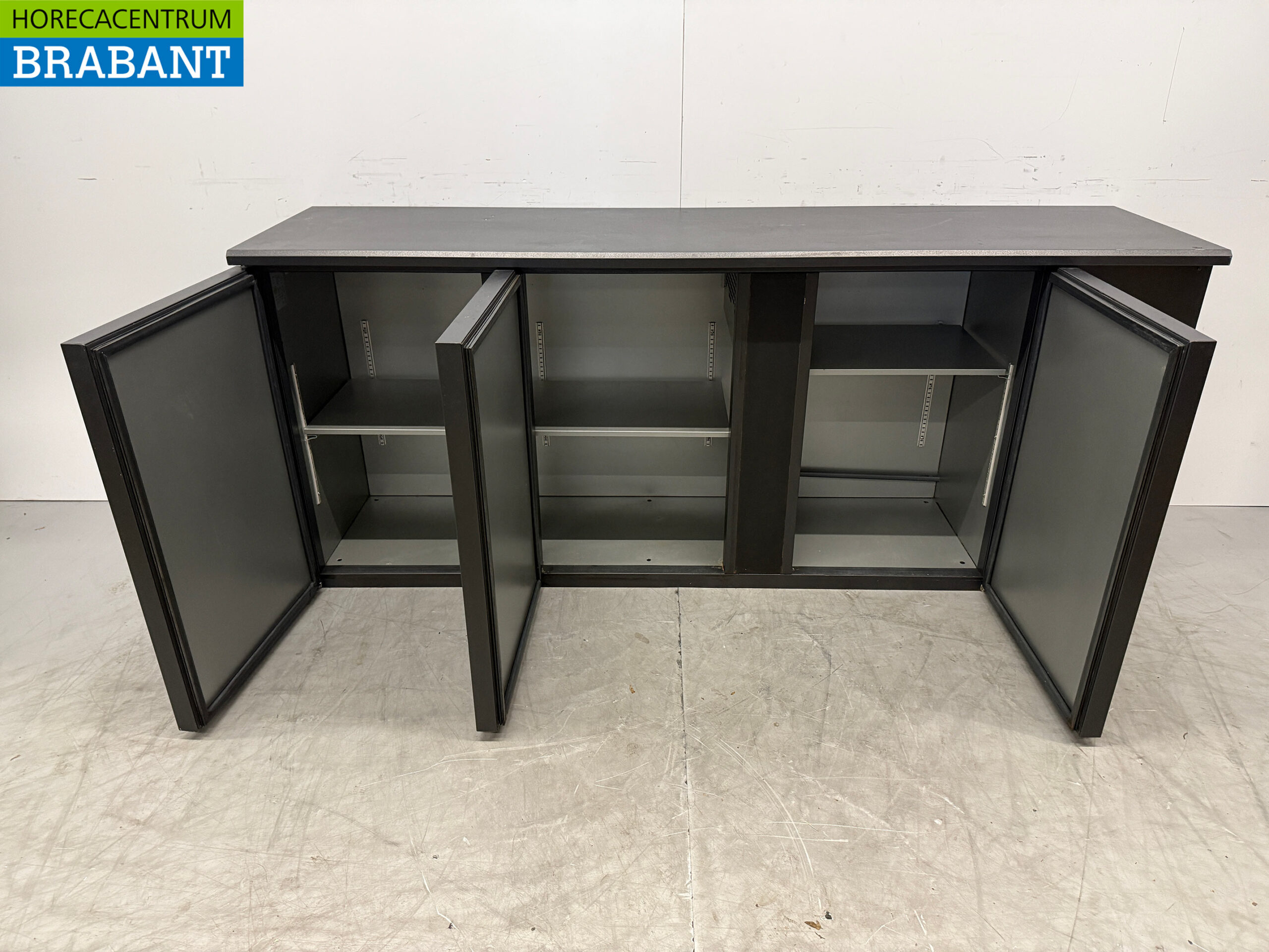 Gamko Bar Kühlbox 3 Türen 200 cm 230V Horeca – Bild 4