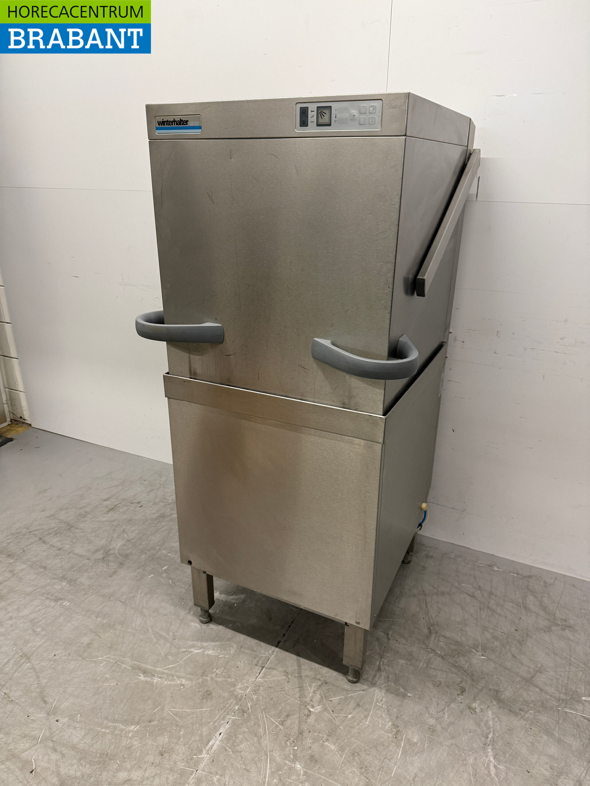 Edelstahl Winterhalter GS502 Durchschubspülmaschine mit Ablaufpumpe und Seifenpumpen 400V Horeca – Bild 2